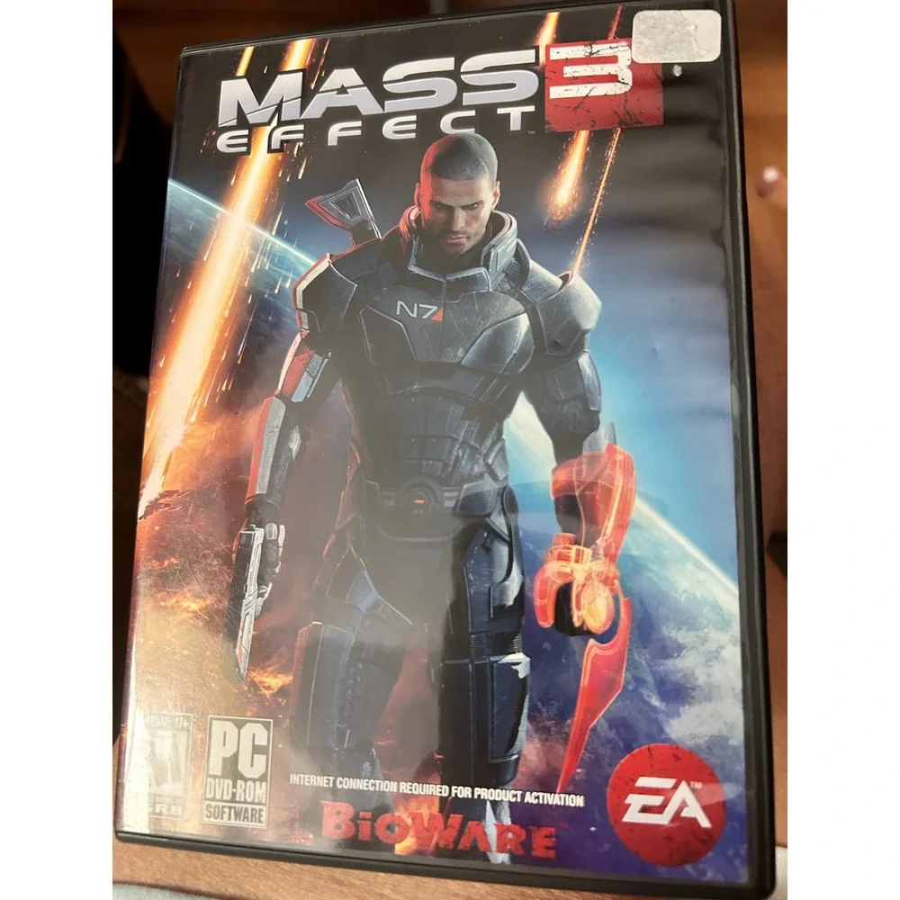 Mass Effect 3 PC Game DVD-ROM BioWare EA Sci-Fi‎ Action RPG 2-Disc Set